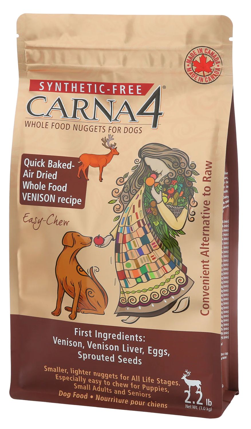 Carna4 - Dog - Venison Formula - Easy Chew 2.2lb