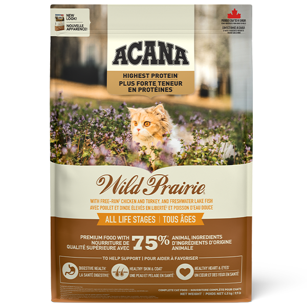 ACANA Cat Highest Protein Wild Prairie, Size: 1.8kg