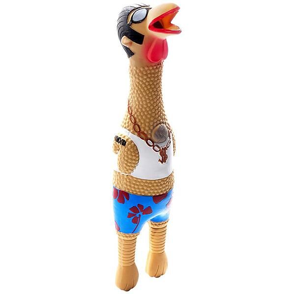 Squawkers Earl Large Rubber Chicken