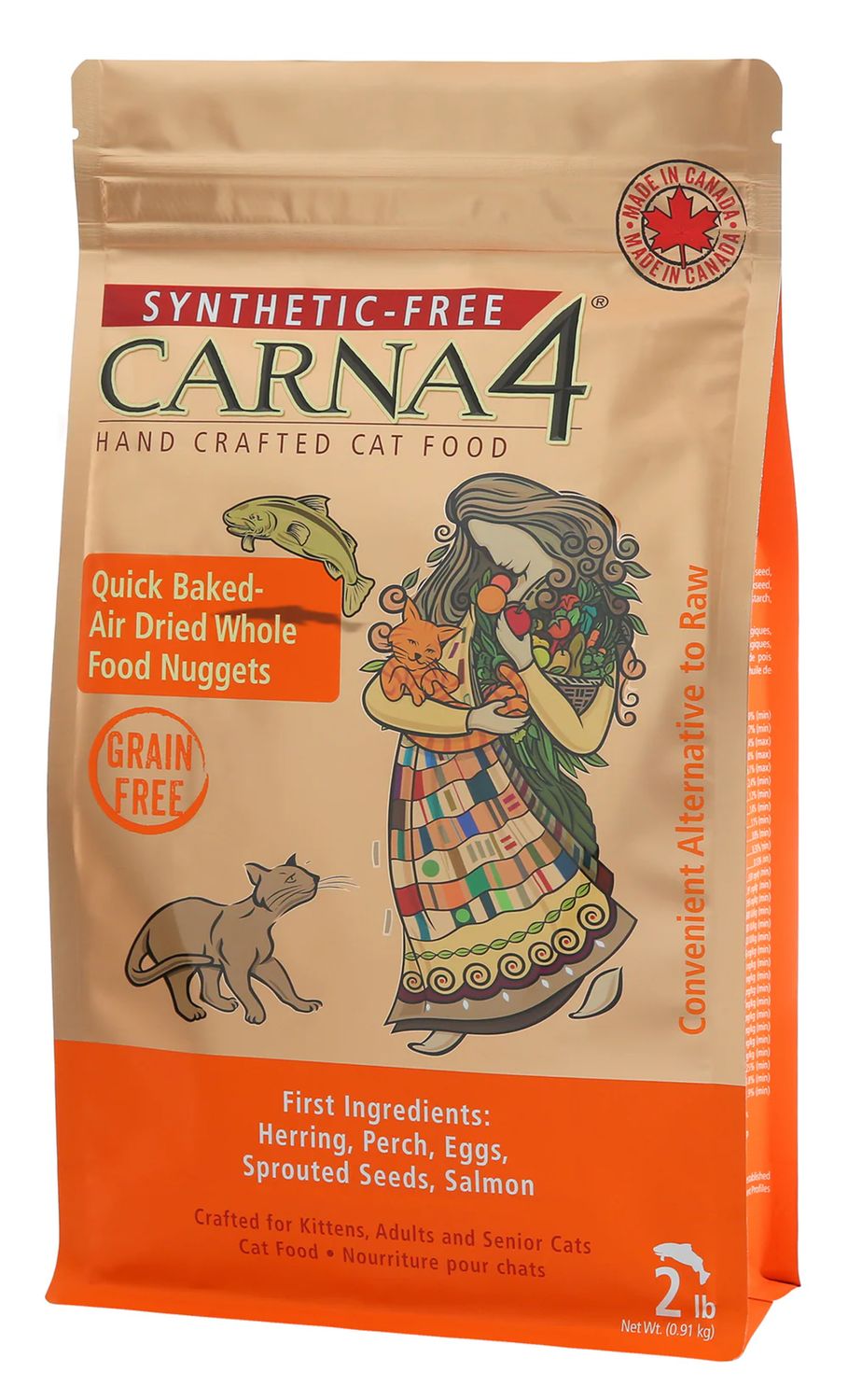 Carna4 Cat Fresh Fish Formula - 4 lbs