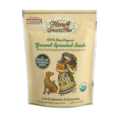 Carna4 Flora4 Greens Plus - 18oz pouch