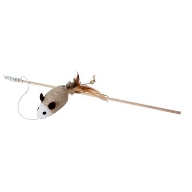 BUDZ Cat Toy Swing Stick Mouse