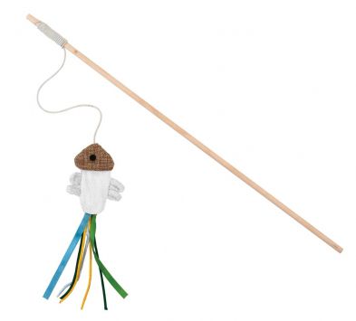 BUDZ CAT Toy Swing Stick JELLY FISH BEIGE