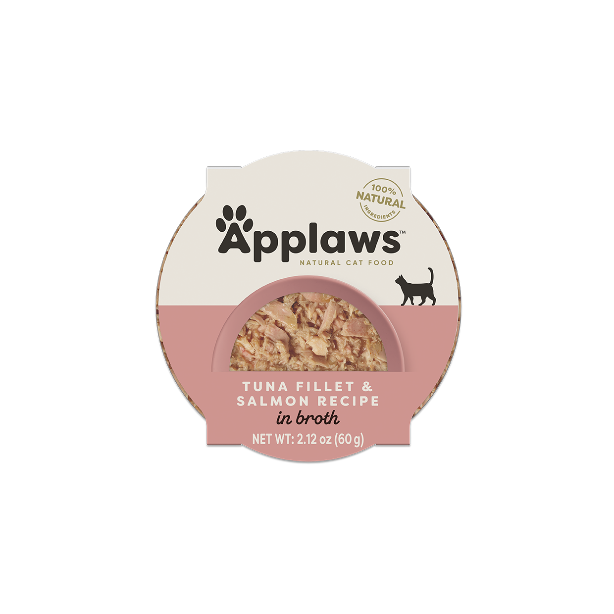 Applaws Tuna Fillet &amp; Salmon in Broth 60g