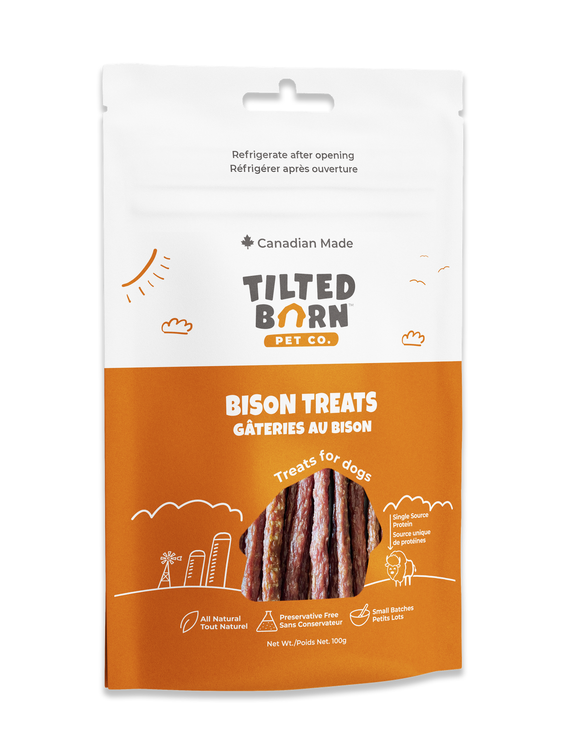 Tilted Barn Bison Treats
