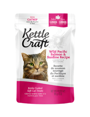 KC - Wild Pacific Salmon &amp; Sardine Cat Treats - 85g