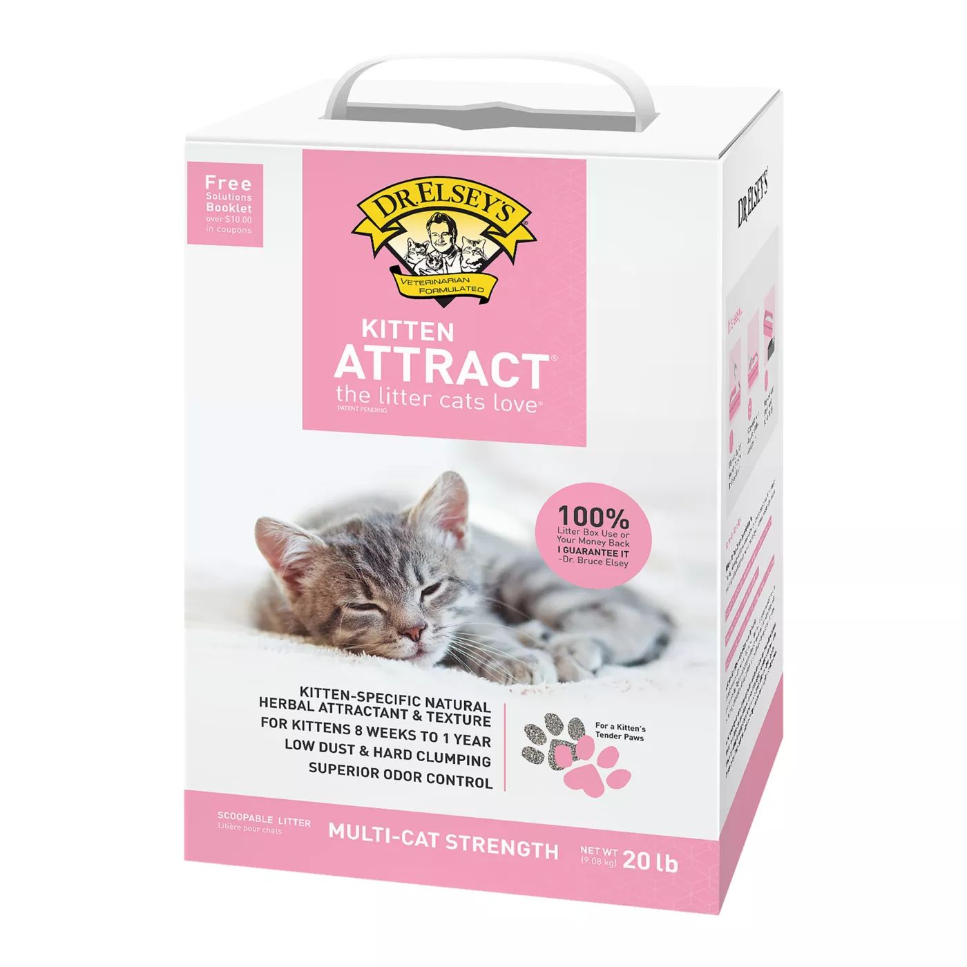 Dr. Elsey's - Kitten Attract Clumping Litter 20lb BOX
