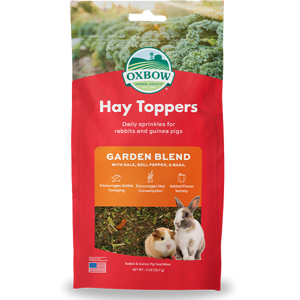 Oxbow Hay Topper Garden Blend 2 oz