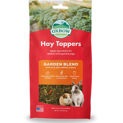 Oxbow Hay Topper Garden Blend 2 oz