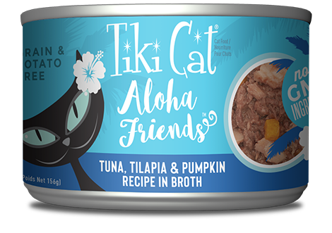 Tiki Cat Aloha Friends - Tuna w/ Tilapia & Pumpkin