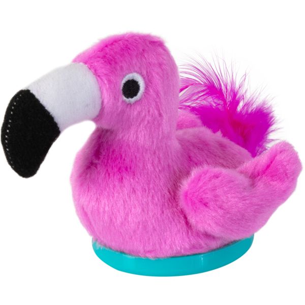 Sassy Scoocher Flamingo Cat Toy