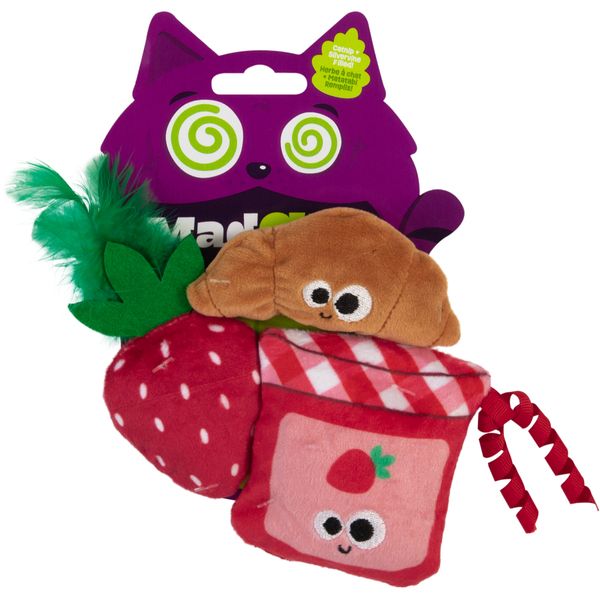 Kitty Croissant 3PK Cat Toy