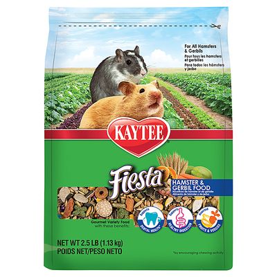 Kaytee Fiesta Hamster &amp; Gerbil Food 2.5LB