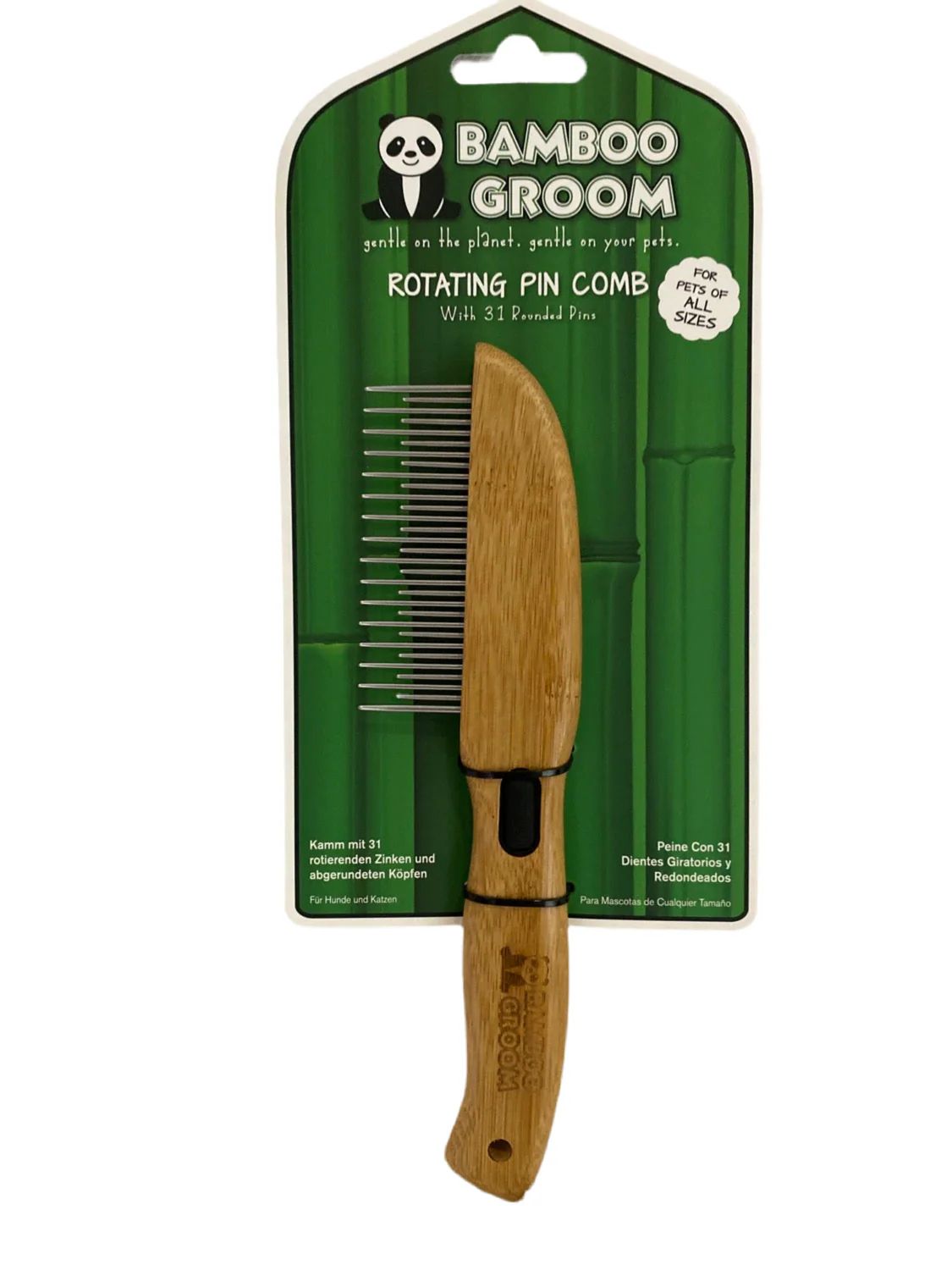 ROTATING PINN COMB W/31 ROUNDED PINS