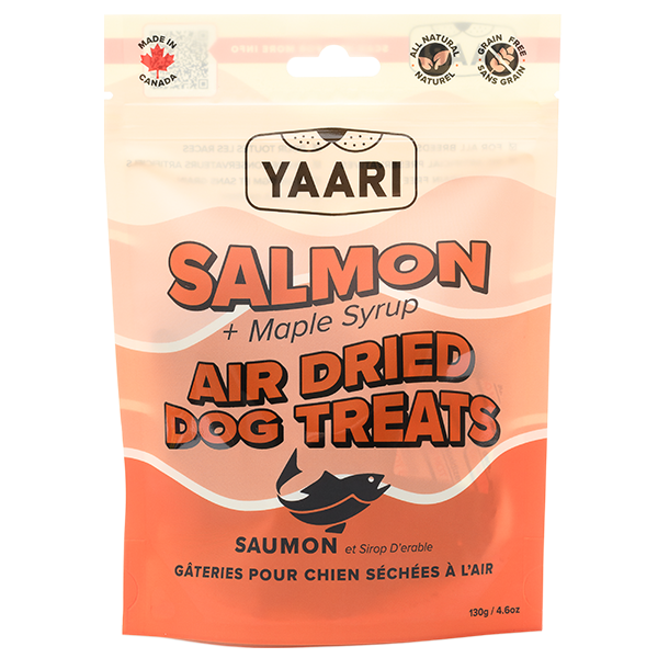 Yaari Dog Treats Air Dried Salmon & Maple Syrup