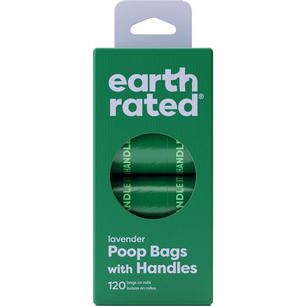Scented Handle Bags on Refill Rolls Lavender 120 Bags