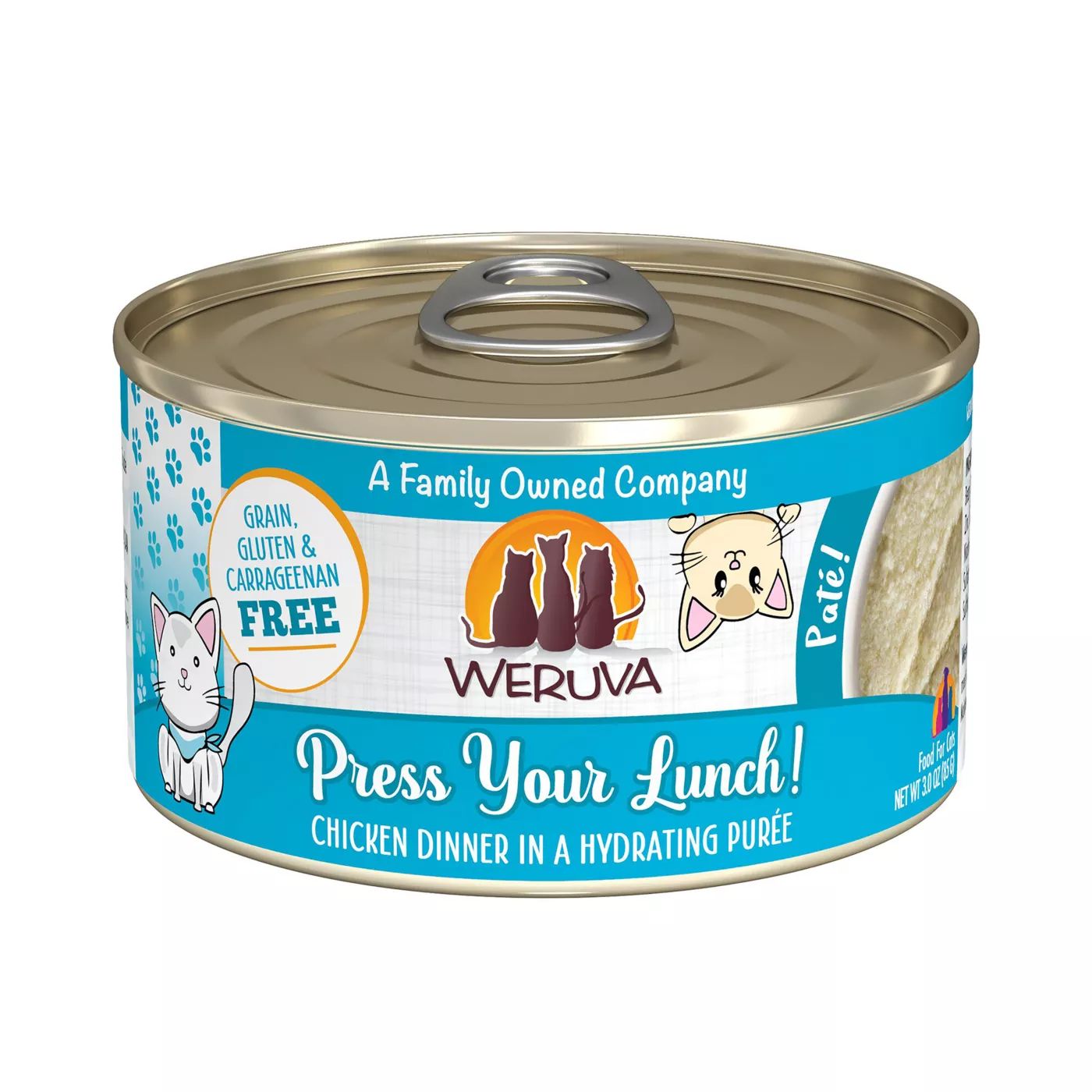 Weruva Cat The Suppertime Sweepsteaks - Press Your Lunch! 3oz
