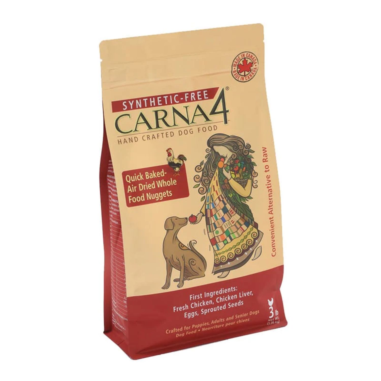 Carna4 Dog Fresh Chicken Formula 3lbs
