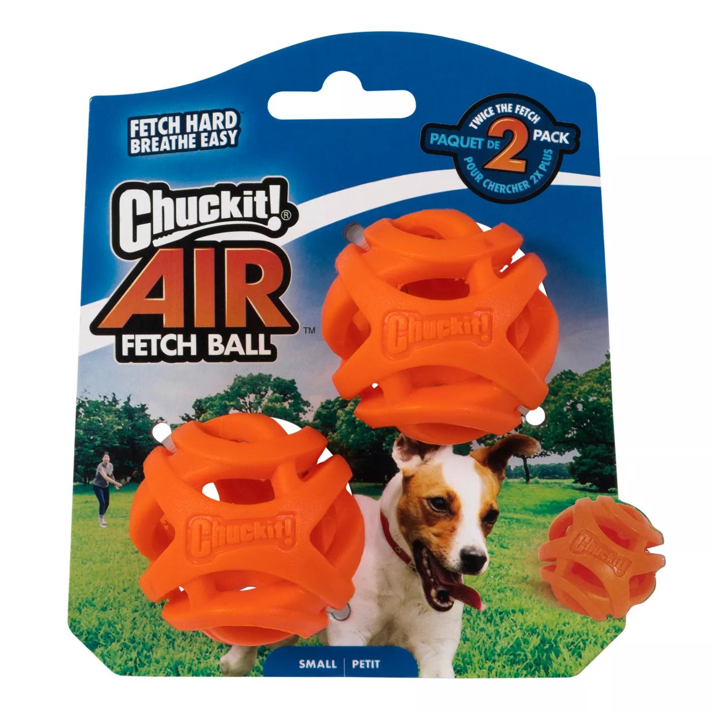 ChuckIt Air Fetch Ball - 2Pk Small