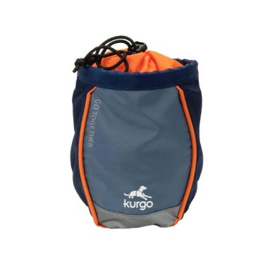 Kurgo Dog Go Stuff It Treat Bag - Navy