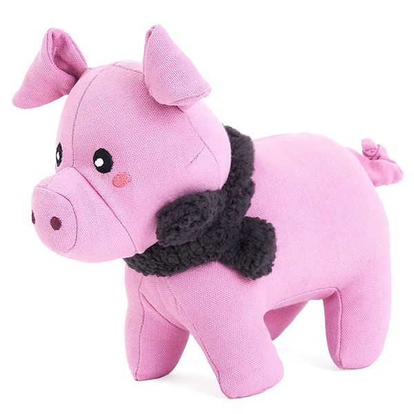 ZippyPaws ecoZippy Cotton Cuddler Pig ZippyPaws ecoZippy Cotton Cuddler Pig