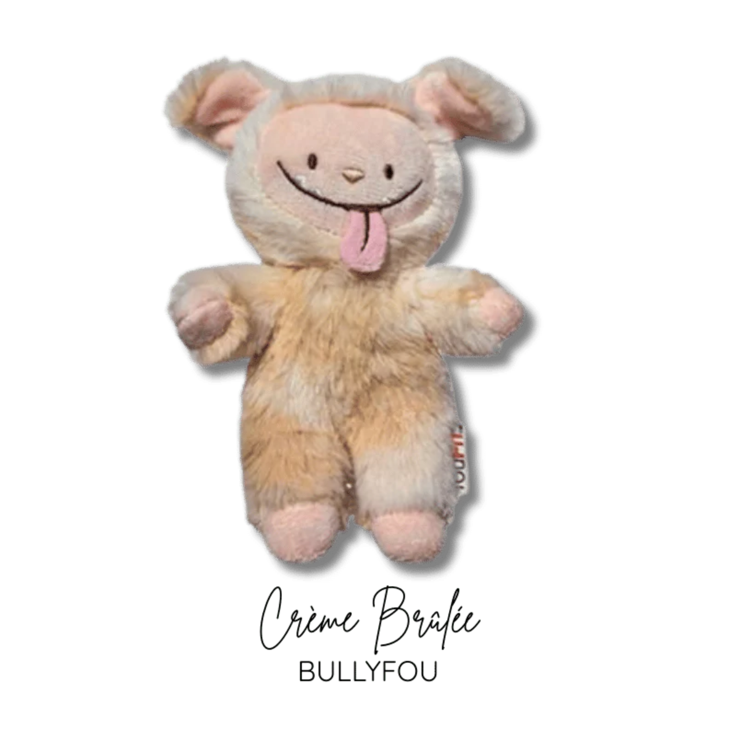 LaFouFou Collection - 8" BullyFou Crème Brulee Medium