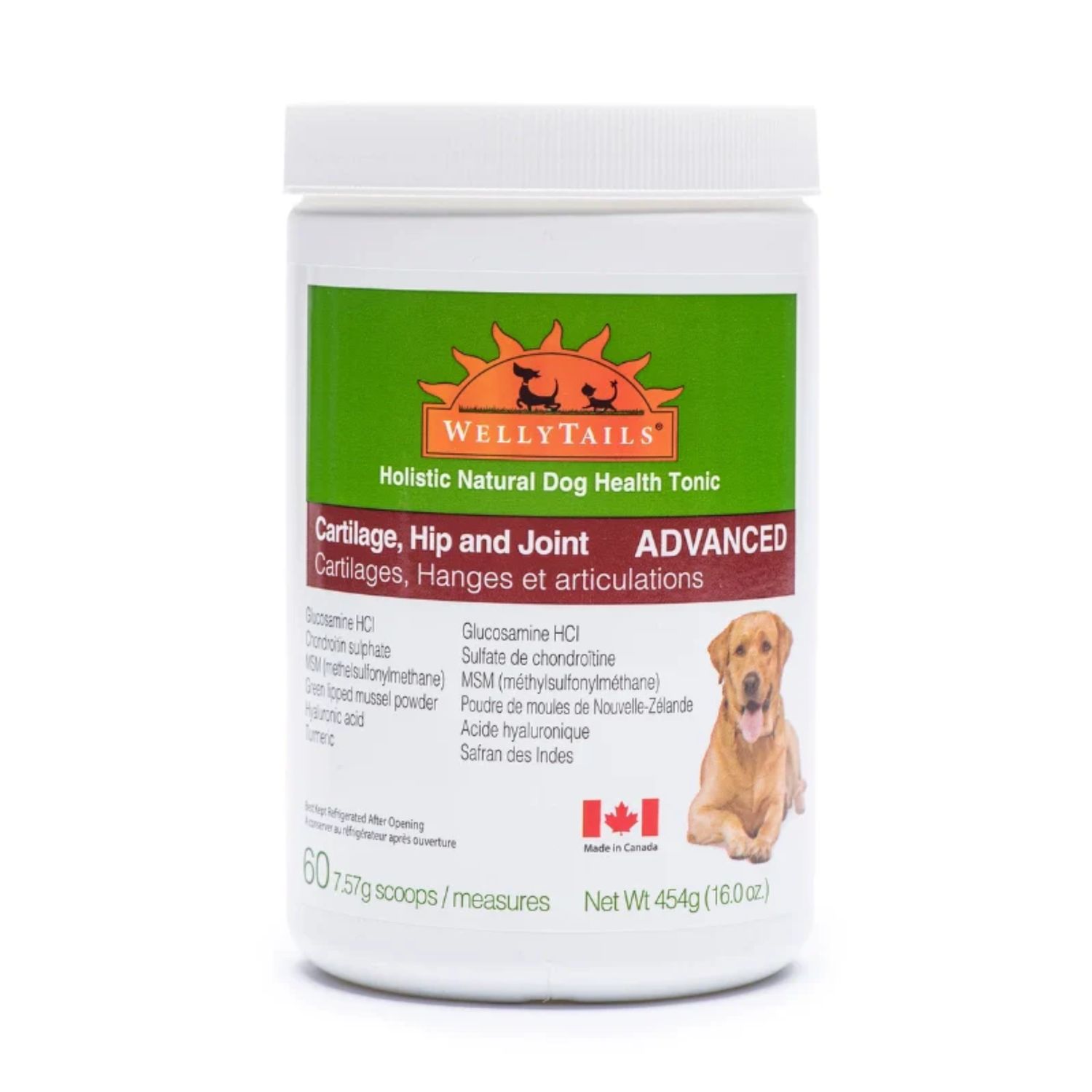 Welly Tails Cartilage, Hip and Joint Advanced 454g