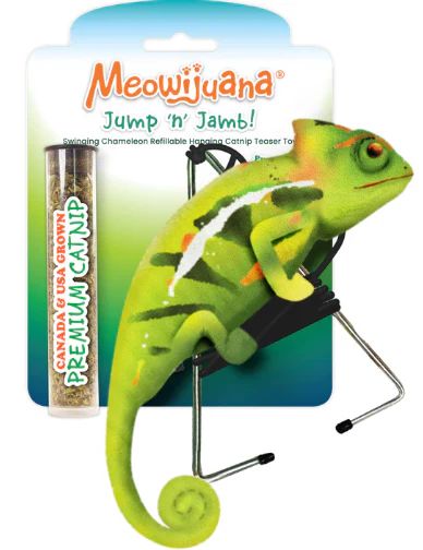 Meowijuana Door Jump 'n' Jamb Green - Chameleon