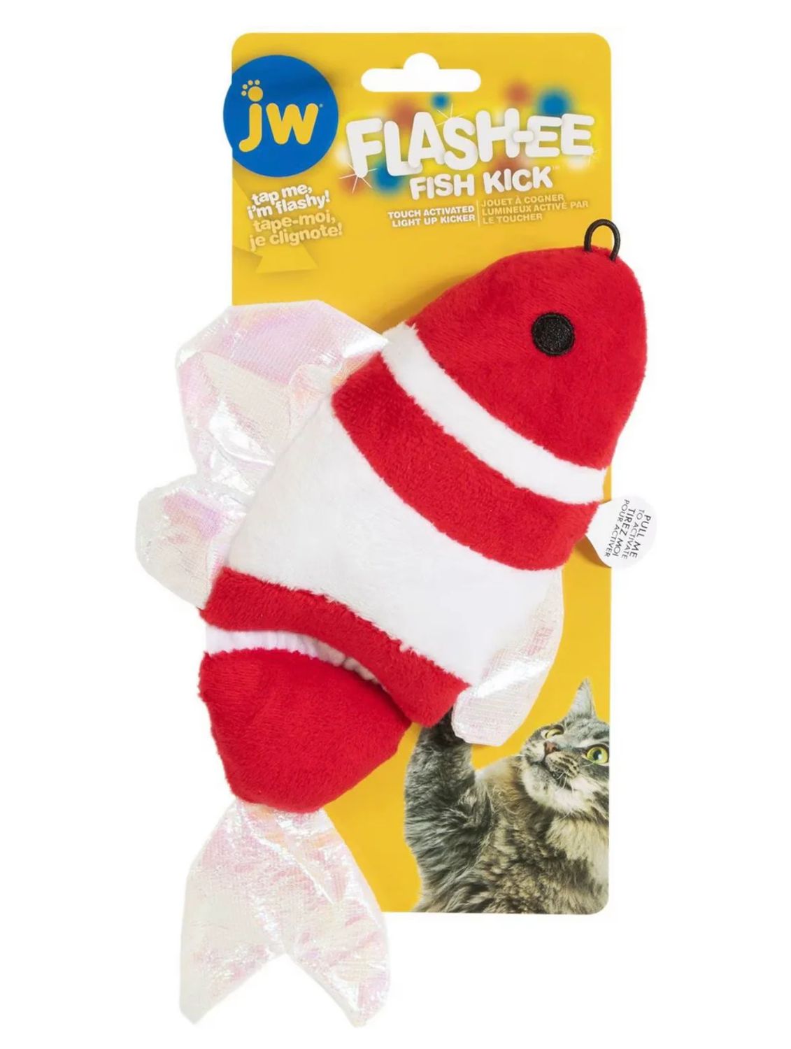 JW CAT FLASH-EE FISH KICKER JW CAT FLASH-EE FISH KICKER