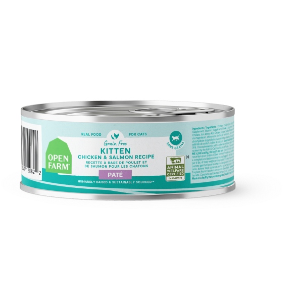 Open Farm Cat Kitten Chicken & Salmon 2.8 oz