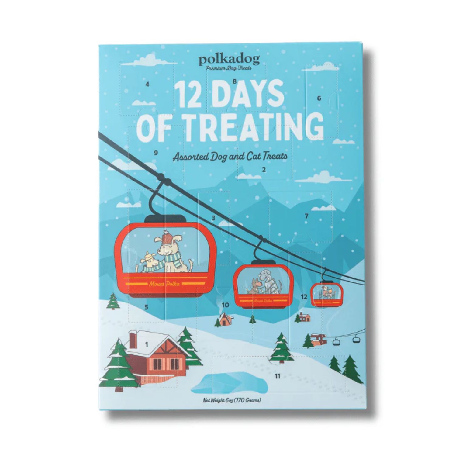 Polkadog - Holiday - 12 Days of Treating Calendar