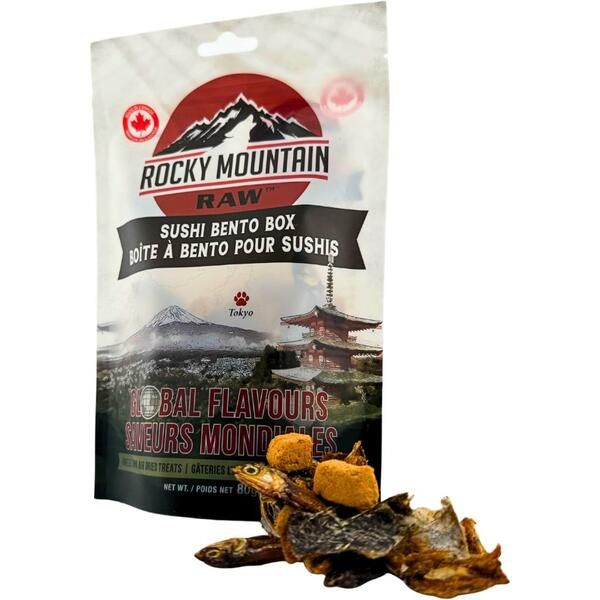 Rocky Mountain Raw Global Flavors Japan Sushi BentoBox 82GM