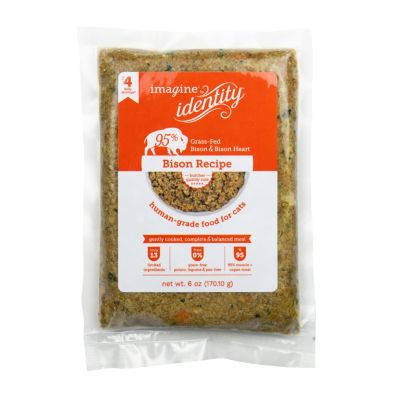 IDENTITY Cat Imagine 95% Bison Gently Cooked 12/6oz
