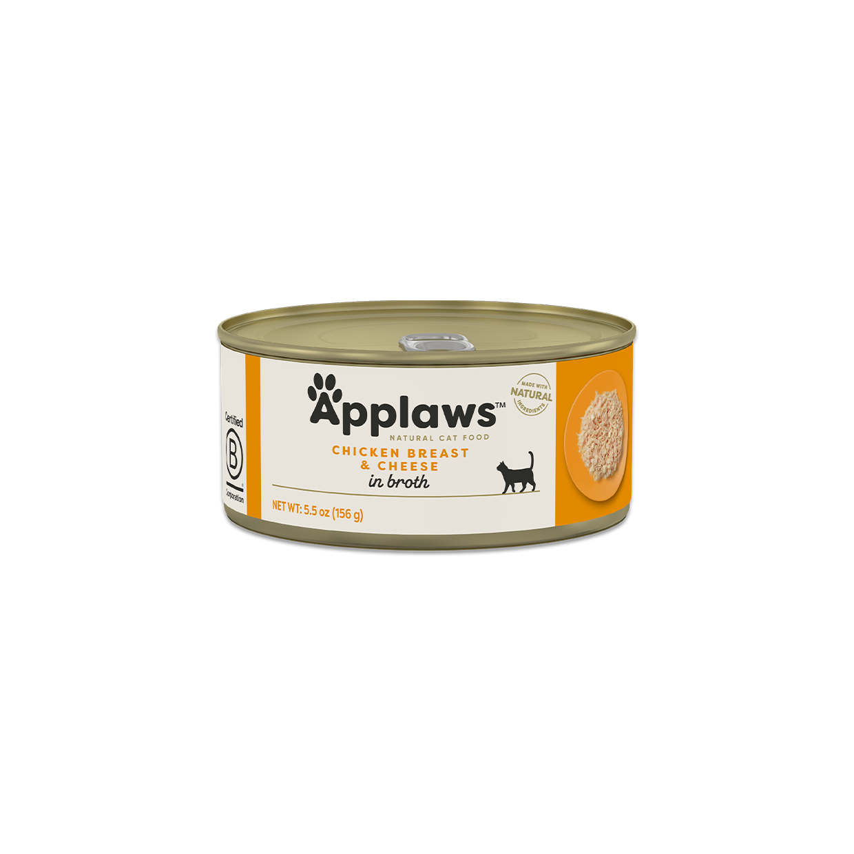 Applaws Cat Pot - Chicken Breast & Cheese  in Broth 5.5 oz