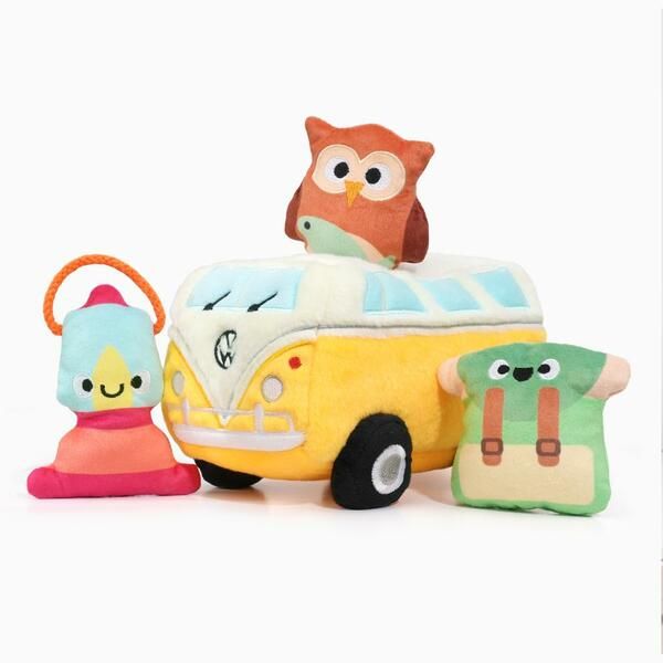 HUGSMART Fuzzy Friendz Volkswagen Van Hide & Seek