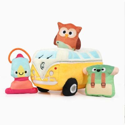 HUGSMART Fuzzy Friendz Volkswagen Van Hide & Seek