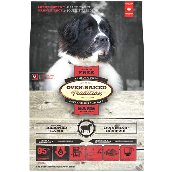 Oven-Baked Tradition Dog GF Large Breed  Lamb 5 lb