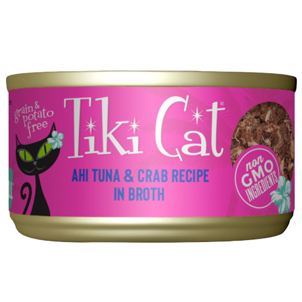 Tiki Cat - Hana Grill Ahi Tuna with Crab in Tuna Consommé 2.8 oz