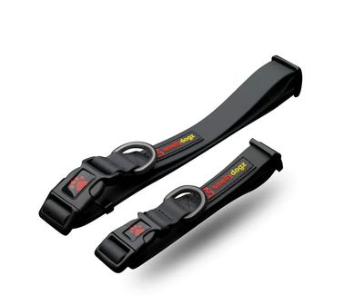 Smelly Dogz Small Adjustable Comfort Collar - Black