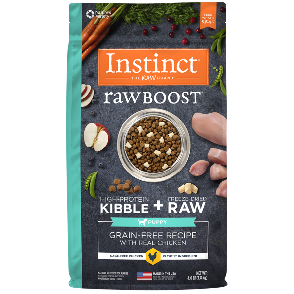 Instinct Dog RBK GF CageFree Chicken Puppy 4 lb Instinct Dog RBK GF CageFree Chicken Puppy 4 lb