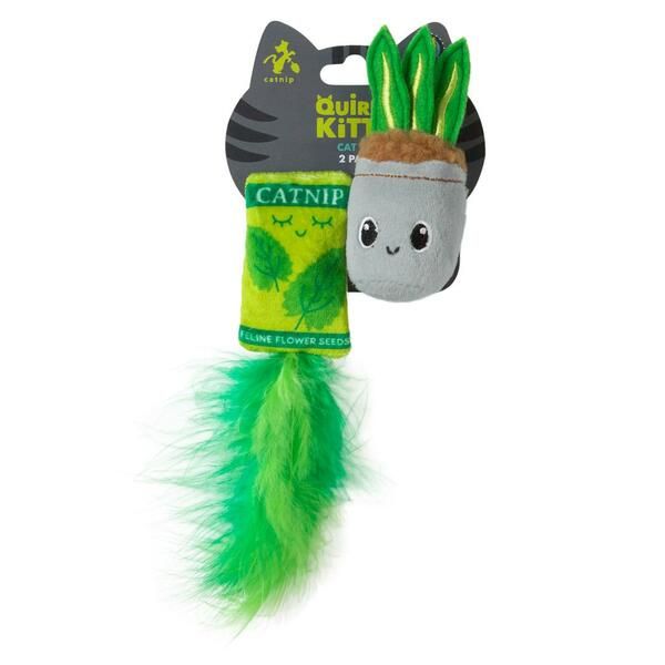 Quirky Kitty House Plant Catnip 2PK