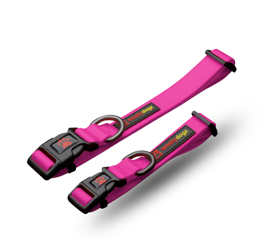 Smelly Dogz Large Adjustable Comfort Collar - Pink