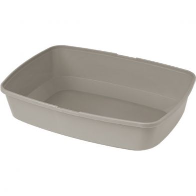 Moderna Deep Pan Jumbo 22.5" Litter Pan - Warm Grey