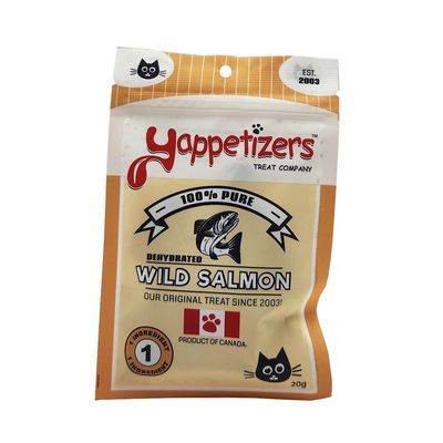Yappertizer Dehydrated Cat Treat - Salmon 20g