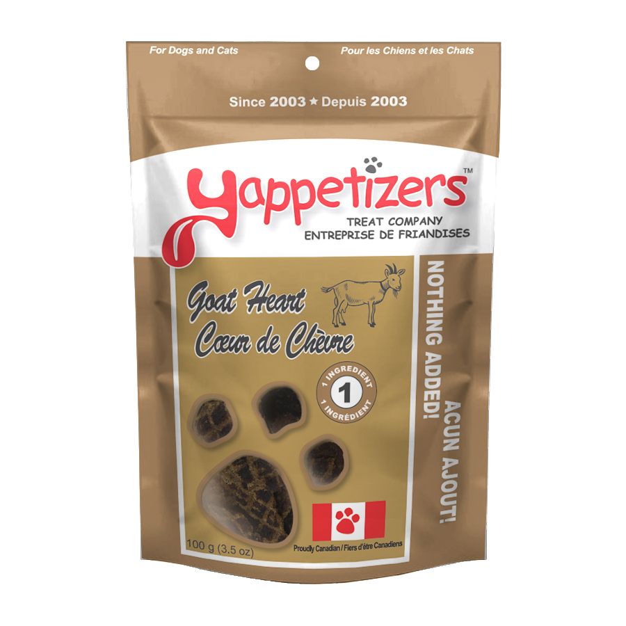 Yappetizers Dehydrated - Goat Heart 85g