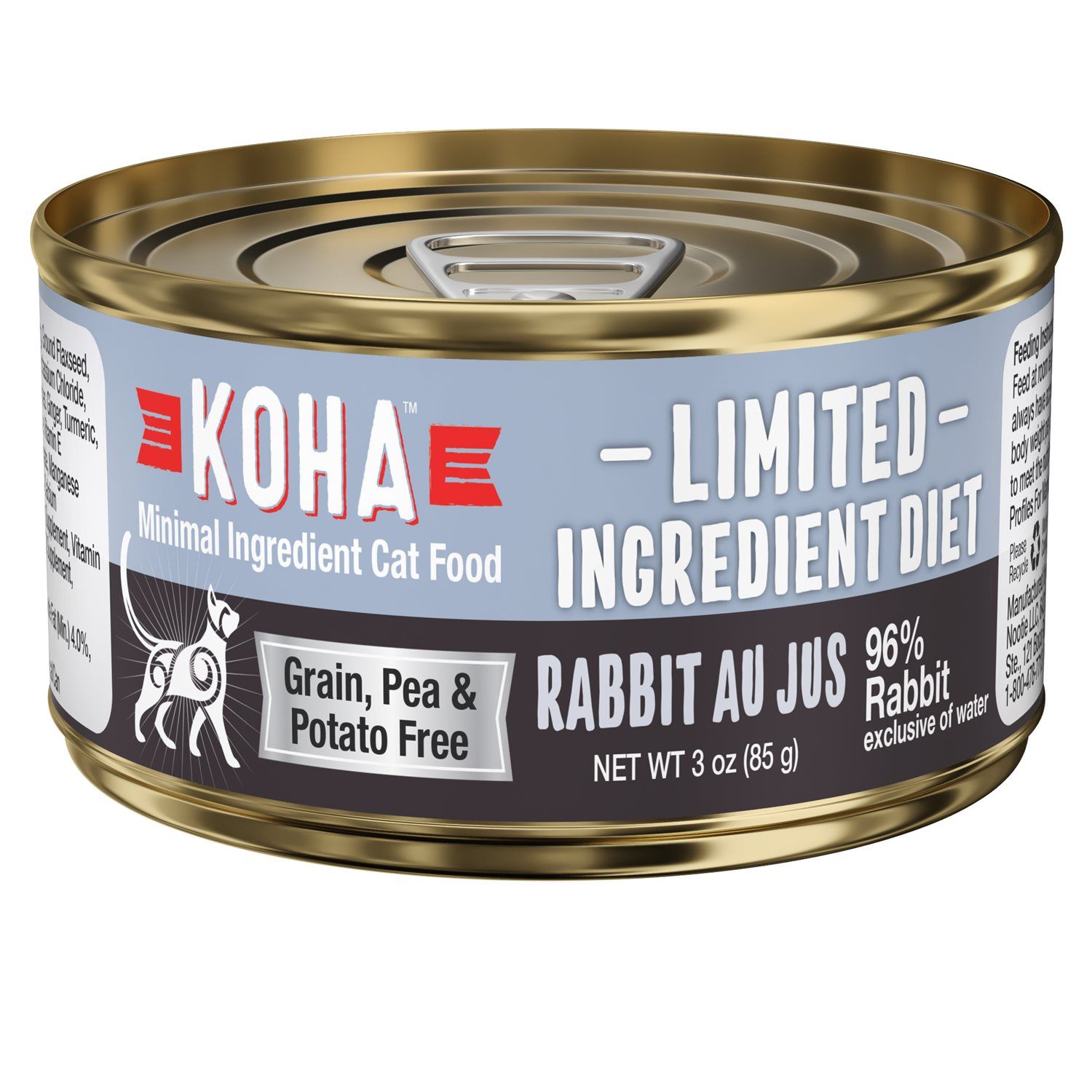 Koha Limited Ingredient Diet Cat - Rabbit Pate 3 oz