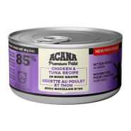 ACANA Cat Premium Pate - Chkn & Tuna in Bone Brth Kitten 85g
