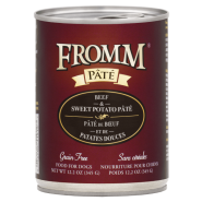 Fromm Dog GF Beef & Sweet Potato Pate 12.2 oz
