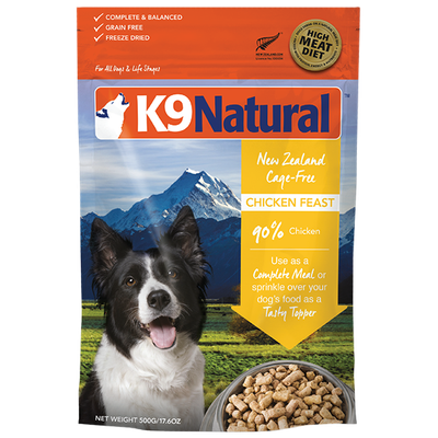K9 Natural Dog Freeze-Dried Chicken 1.1lb