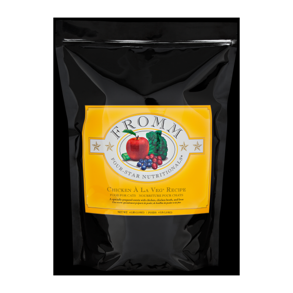 Fromm Cat - Four-Star Chkn a la Veg 1.8 kg